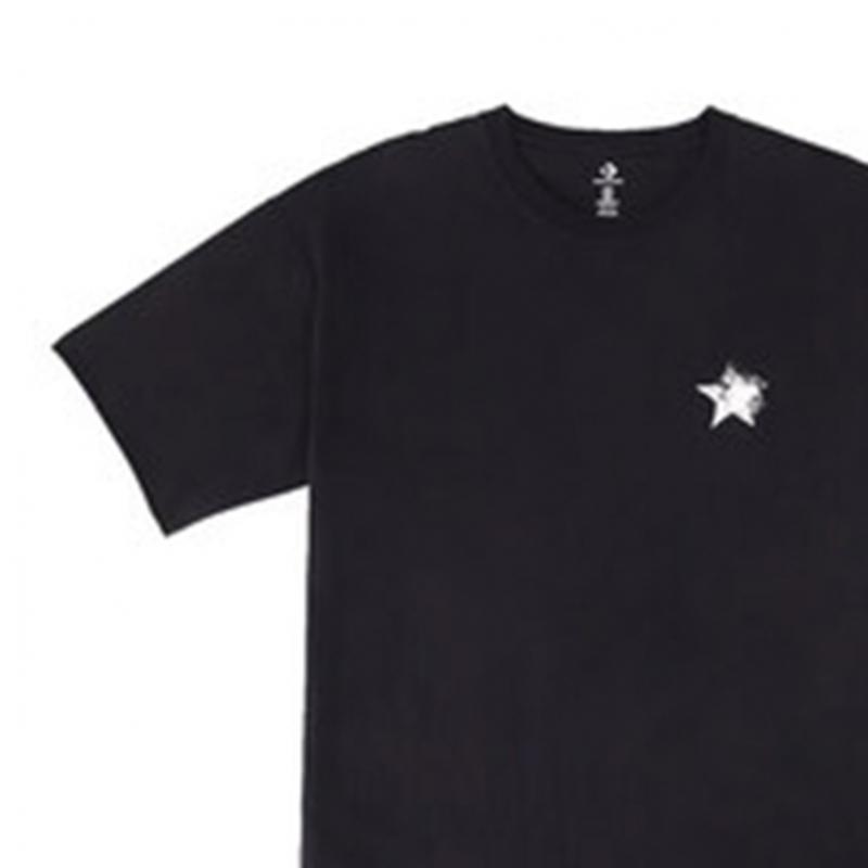 Converse Unisex ReTro Logo T shirT Black Ucj689 023