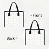 Floral Tote Bag Fashion Casual Large Capacity Shopping Handbag for Daily Use