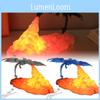 Printed Usb 3d Fire Breathing Dragon Shape Lamp Night Light Decoration Room