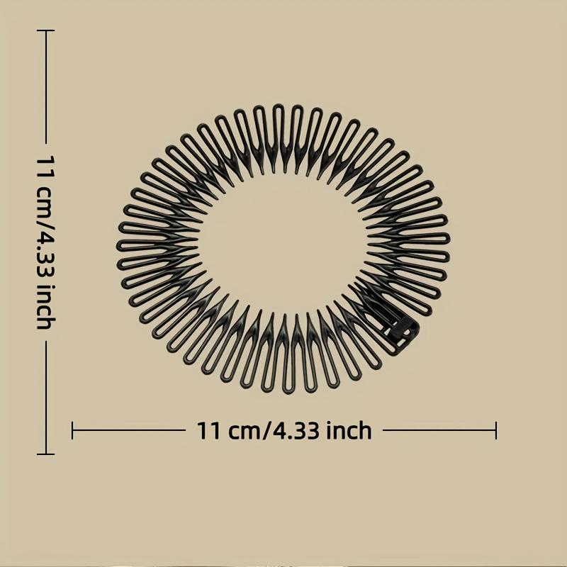 Invisible High Elasticity Hairpins for Styling Bangs Without Damaging Hair.