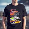 Cars T Shirt Cult Tv A Team General Lee Kit Bat Mobile Ghostbuster Back 2 Future 6615X Cartoons Men T Shirt  Hipster Y2k Tshirt