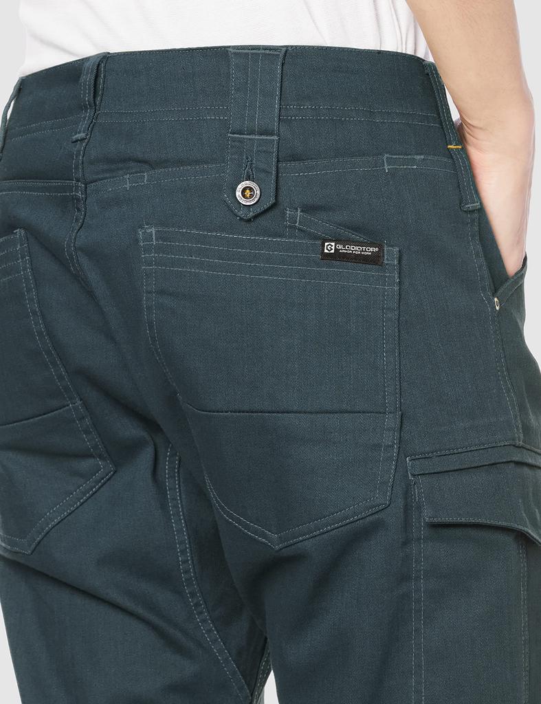 Gladiator GA-3925 Stretch Cargo Pants, Blue, Size 3L