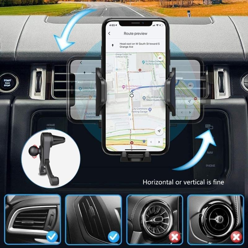 Dashboard & Windshield Universal Car Mount Phone Holder Stand with Suction Cup Base and Adjustable Arm for Mobile Phone