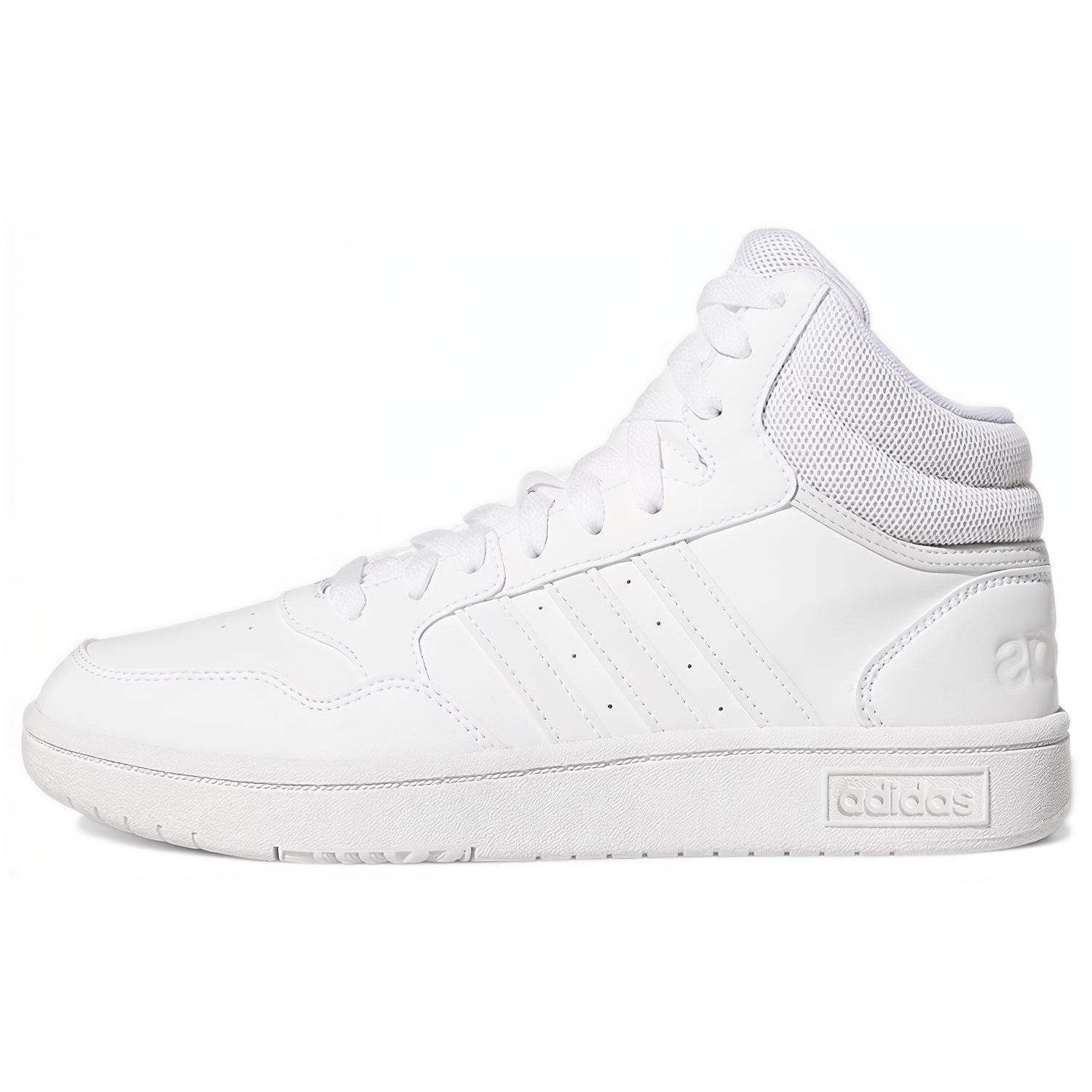 (WMNS) adidas Hoops 3.0 Mid White Dash Grey Women s GW5457 EU 37⅓