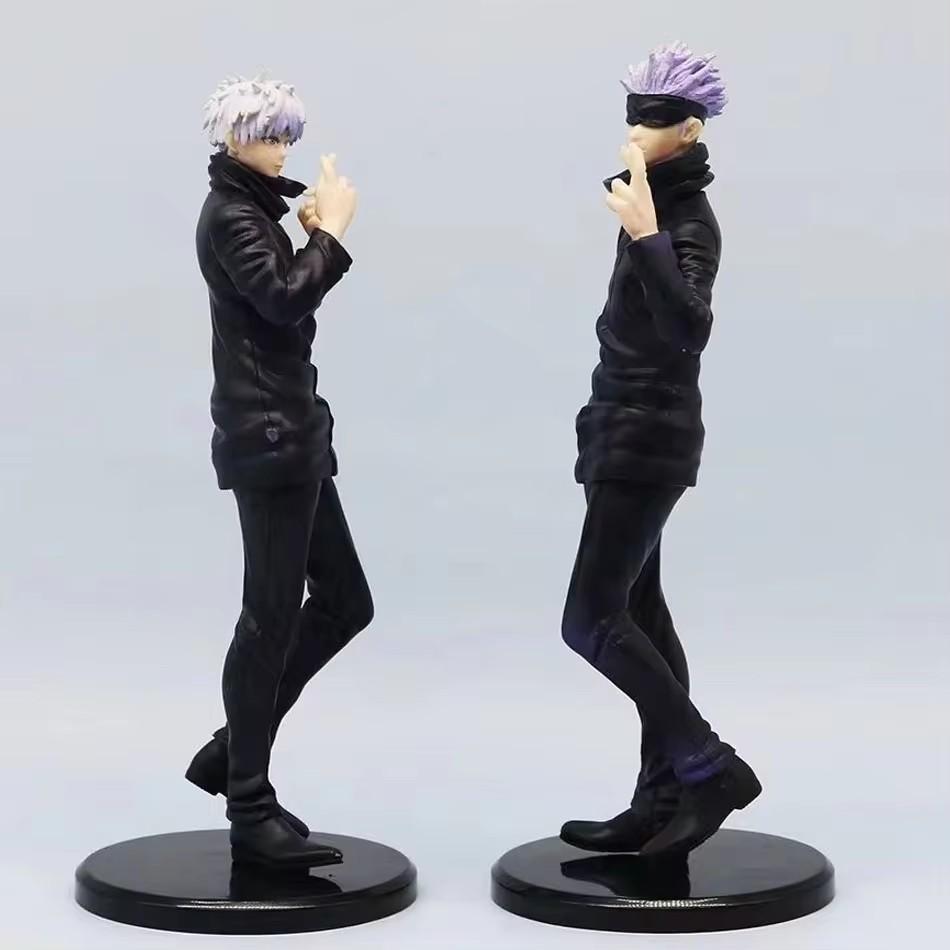 21CM Anime Jujutsu Kaisen Satoru Gojo Figure Interchangeable Head Model Toy Gift Collection Itadori Yuji Action Figure PVC