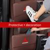 Car Seat Back Protection Anti-Kick Pad Rear Seat Storage Bag For Mitsubishi Outlander Pajero Asx Lancer EX Evolution X Ralliart