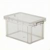 Clear Storage Box Transparent Plastic Carry Handles