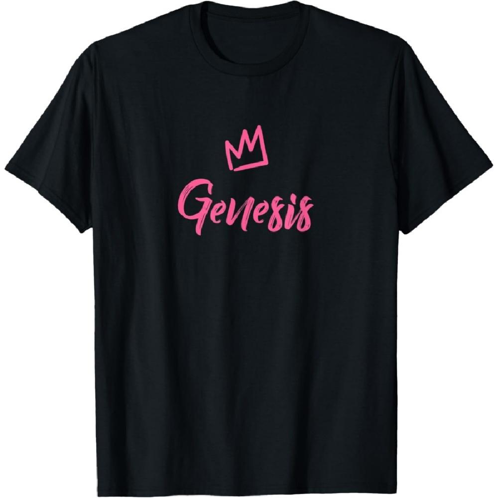 

Genesis the Queen _ Розовая Корона для Женщин Называемая Genesis Футболка XXXXXL чёрный
