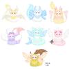 ICY Fortune Days Blind Box Round Fantastic Creatures Plush 1 Approximately 18cm Made of and Gift Edition, 2, Series, Doll, Piece, Box, Tall,