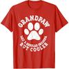 Grandpaw Dog Grandpa Grandfather Funny Vintage Grand Paw Men T-Shirt