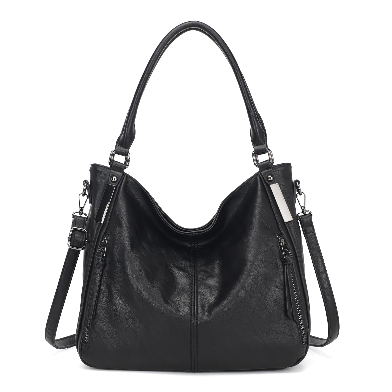 

[KL928] Вместительная сумка-тоут для commuters, 2 способа ношения, формата А4, Сумка-тоут/Сумка через плечо, Премиальная полиуретановая кожа, Женская сумка, Стильная, Для школы/Бизнеса/Повседневного использования