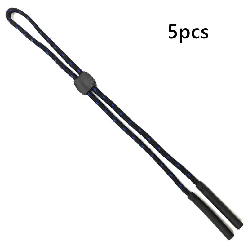 1/5pcNon-Slip Sunglasses Rope Unisex Outdoors Sports Glasses Cord Women Men Eyeglasses Eyewear Cord Elastic Polyester Neck Strap