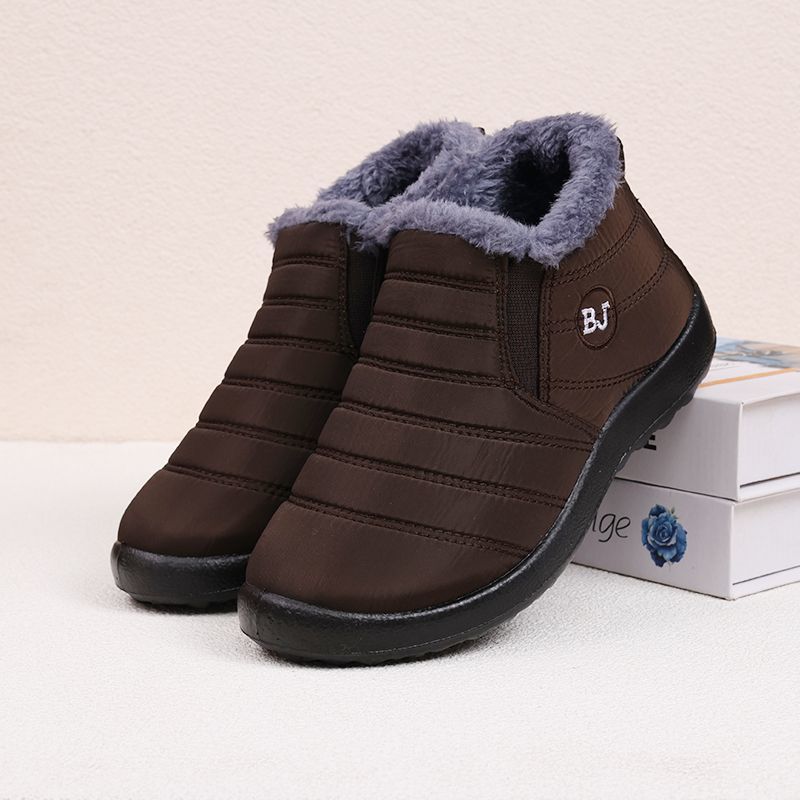 Очень большой размер 47-48 Хлопковая обувь для мужчин и женщин с Такими же Повседневными и Удобными Хлопковыми Ботинками Легкая Хлопковая Обувь на Плоской Подошве 36 кофейный 1880₽