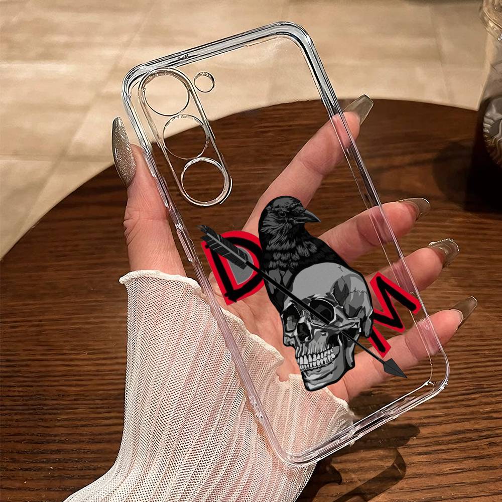 D-Depeche DM Band M-Mode Phone Case For SamsungA10 A12 A31 A40 A70 Transparent Cover Case Samsung a10