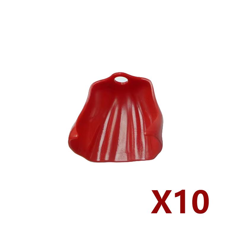 MOC Baustein Mittelalter Ritter Römischer Soldat Zubehör Helm Kopfbedeckung Flammenfeder Schwarzer Adler Schild König Umhang Ziegelstein Spielzeug