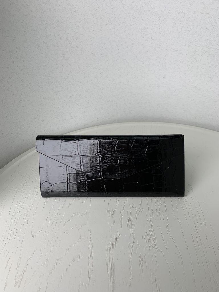 

Чохол для окулярів Трикутник Складні окуляри Чохол Сонцезахисні окуляри Ящик для зберігання чорний