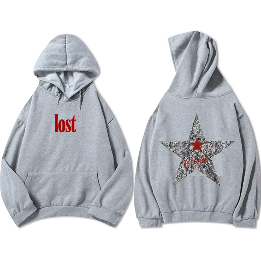Tapt Hettegensere Machine Gun Kelly Mgk Sweatshirts Langermet Casual Grunge Streetwear Unisex Herre Hettegenser Trykk