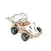 Kids Educational Science Diy Wooden Remote Control Car Model Kit Handmade Assembly Steam Toy
