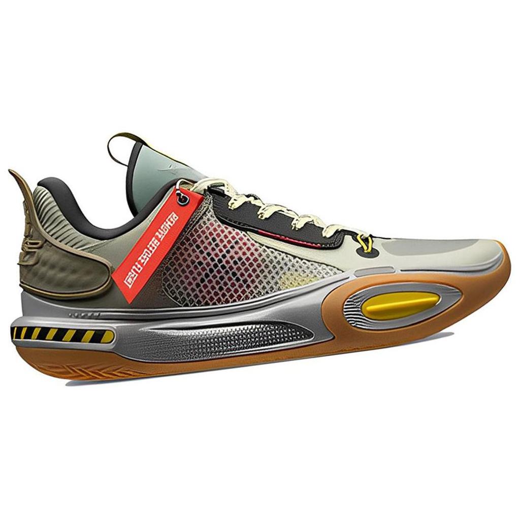 Li-Ning Wade All City 11 Caution Men Sneakers Green ABAT005-2