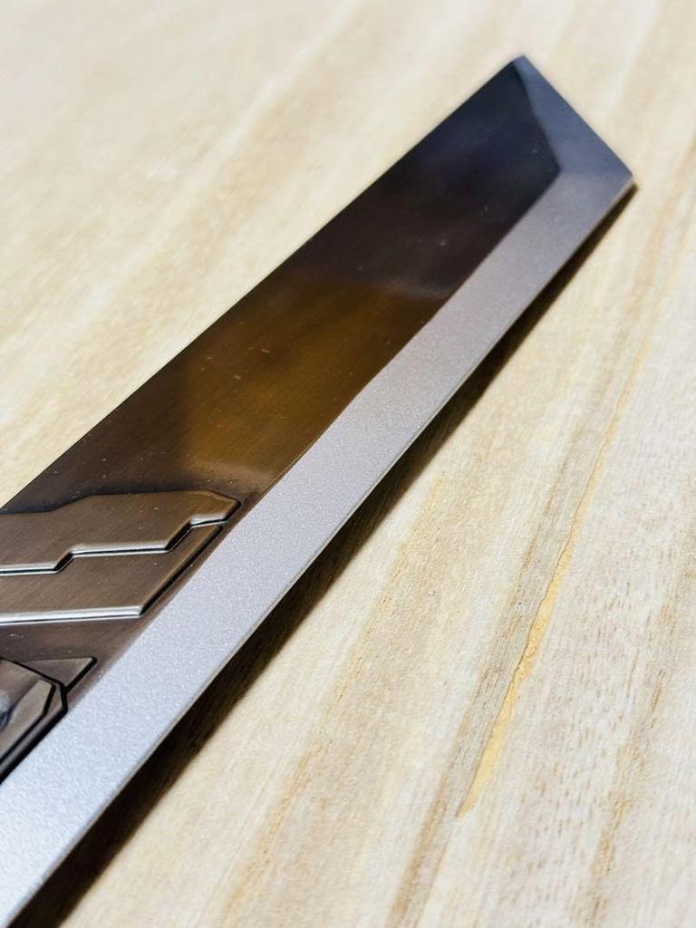 30cm White Buster Sword FF Final Fantasy Sword Mini Weapon Keychain Accessory Figure Doll Display ps4 ps5 Anime Game PC Computer Alloy Toy Metal