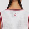 Jordan Essential Knit Mesh Breathable Basketball Jersey Women Tops White DD0286-100