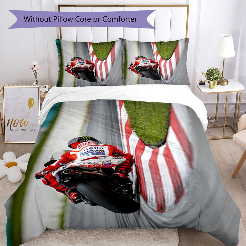 Jorge Lorenzo Bedding Set Breathable Duvet Cover With Pillowcases Home Decoration Birthday Gift