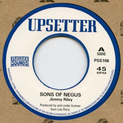 

7inch Record JIMMY RILEY / LEE PERRY - Sons Of Negus / Stay Dread PSS106 Pressure Sounds 2016 UK Reggae, Ska & Dub Used