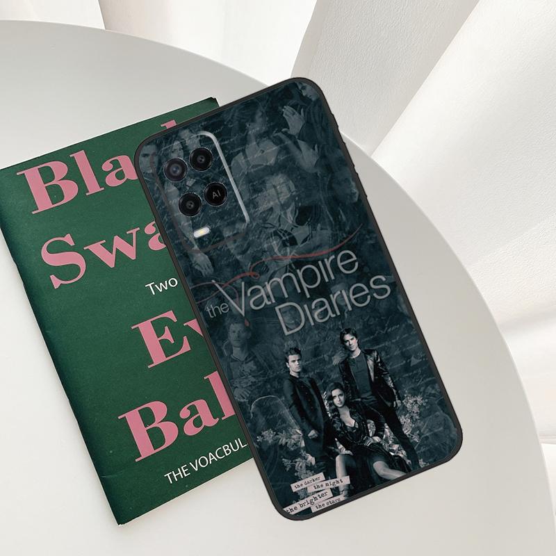 The Vampire Diaries Case For Oppo A54 A74 A94 A54S A57S A15 A16 A17 A52 A72 A76 A96 A58 A78 A98 A77 A5 A9 Cover