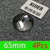 For Car R Emblem Wheel Center Hub Cap Sticker Accessories Volkswagen VW R-line GTI Polo Golf Touareg Passat Magotan Tiguan Jetta ZOPQR1