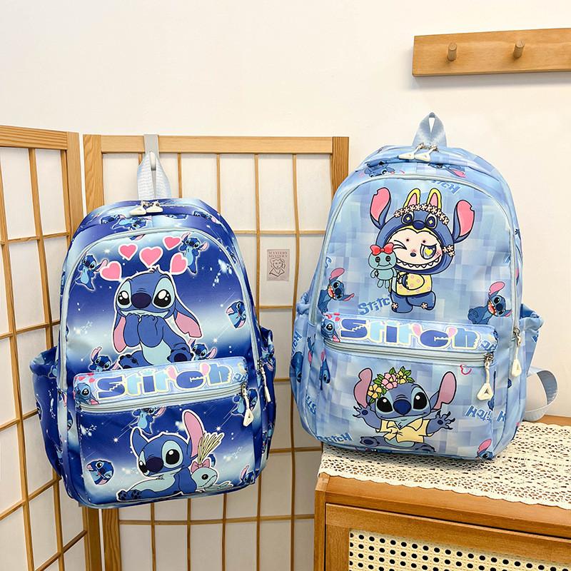 With Cartoon Backpack Print Design Suitable For Daily Kid