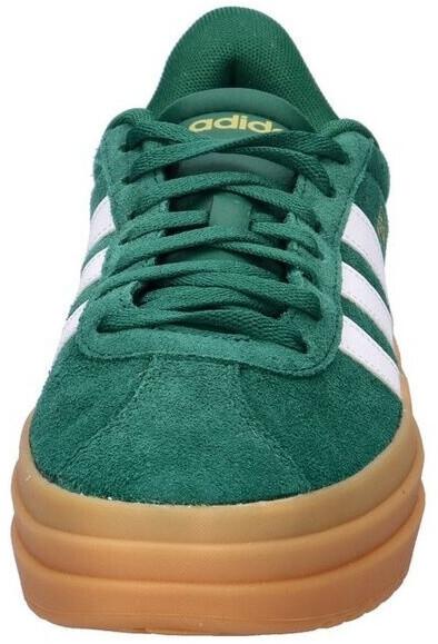 Кроссовки Adidas VL Court Bold Women цветной зеленый/облачный белый/золотой металлик