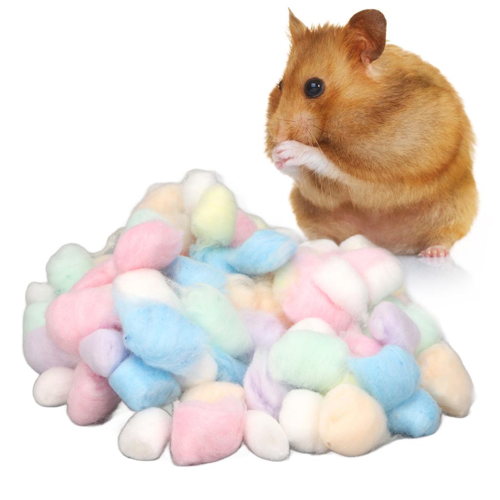 Hamster Cotton Winter Warm Soft Small Animal Bedding Cotton for Hamster Syrian Hamster Chinchilla