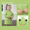 Cartoon Kids Raincoat Waterproof Thickened Full Body Poncho Cute Animal Hooded Rainwear For Boys Girls Outdoor School Daily Use