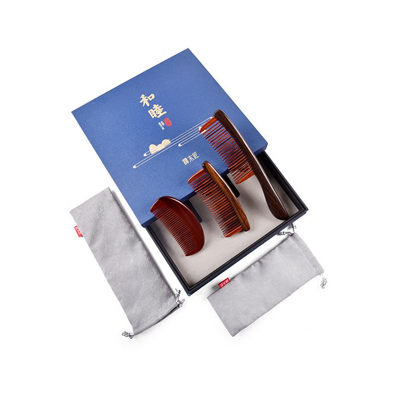 Набор деревянных расчесок Tan Mujiang