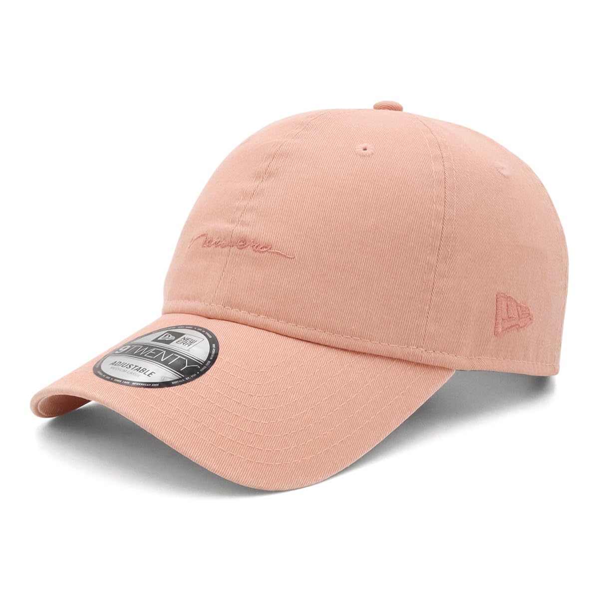 

New Era 9TWENTY Acid Wash Smoke Pink Free Size 920ES Italian Wash Smoke Pink Cap, Logo,