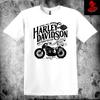 Tricouri pentru bărbați și femei Harley-Davidson Motorcycles Premium Unisex Bumbac Gros Biker