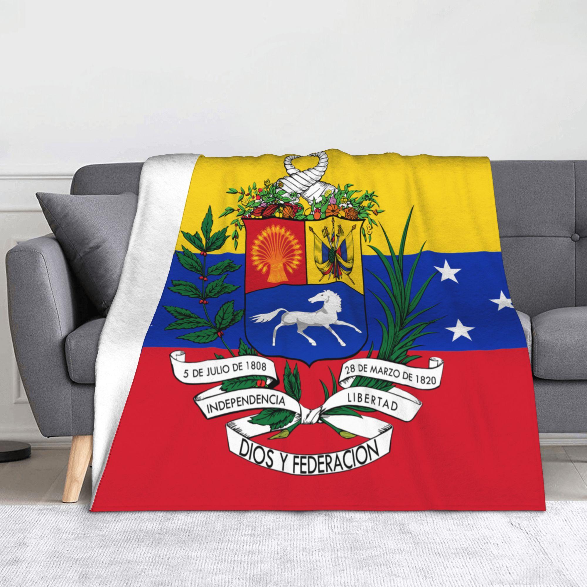 

Flag Of Venezuela Blankets Venezuelan Flannel Awesome Warm Throw Blankets for Home Restaurant Spring Autumn 150x180cm