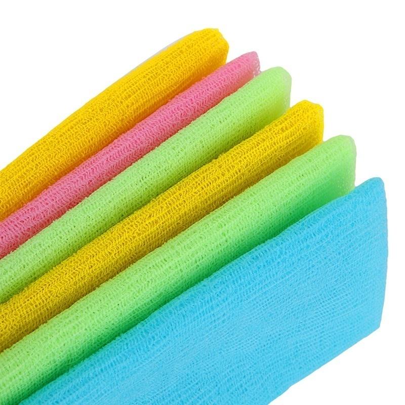 Nylon Mesh Baths Shower Body Wash Clean Exfoliate  Puff Wash Towel Cloth Scrubbers