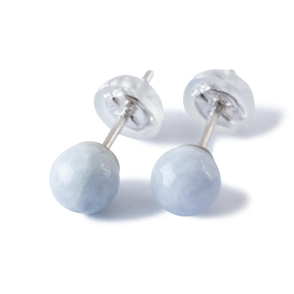 5mm Itoigawa Natural Jadeite Bead Japanese National Jomon Power Stone Jadeite Workshop Guarantee APS0156 Earrings, Stone, [Itoigawa Kotaki/Quality