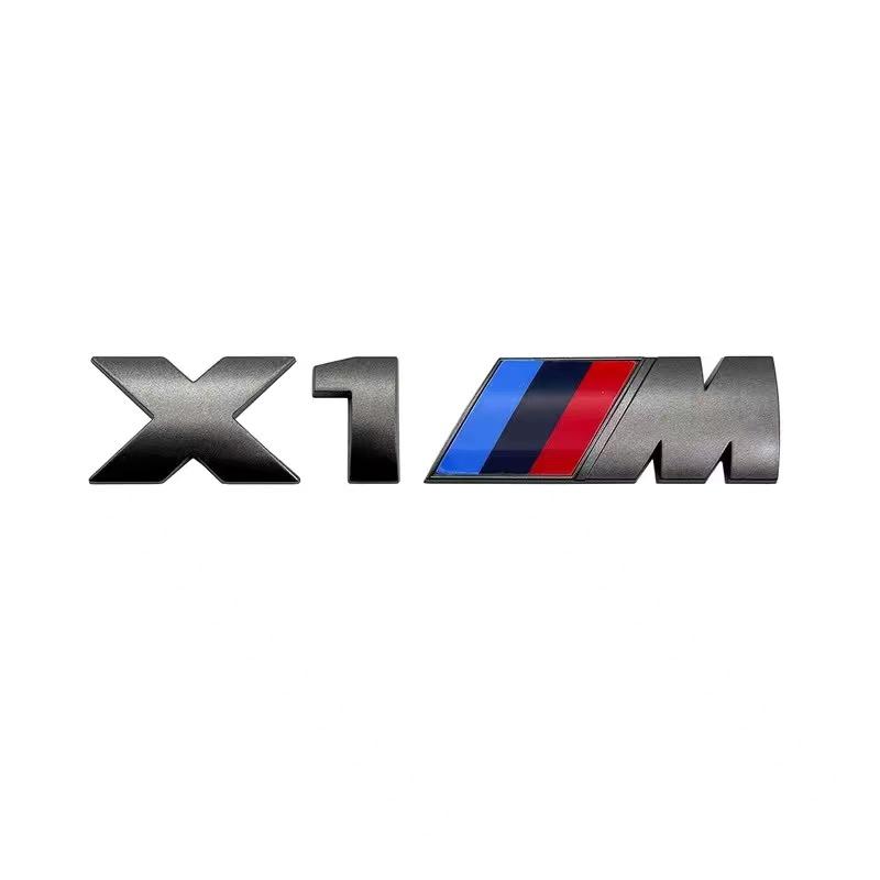 5,5 cm för M-logotyp ny grå ABS-dekal bakluckemärke för BMW M330i M340i M430i M440i M530i M540i M550i dekorationstillbehör.