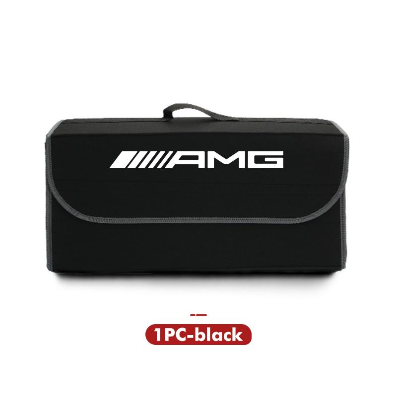Car Trunk Storage Box Foldable Stowing Tidying Container Bag Accessories For AMG Mercedes Benz Exclusive C200 C260 C300 W202