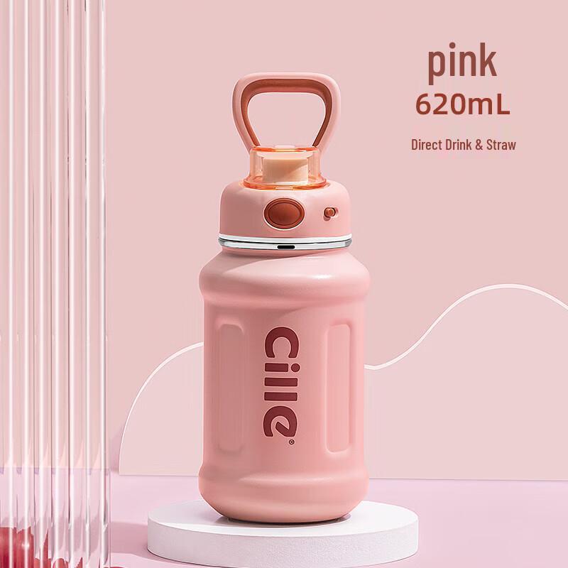 Cille 620ml Stainless Steel Insulated Sports Bottle