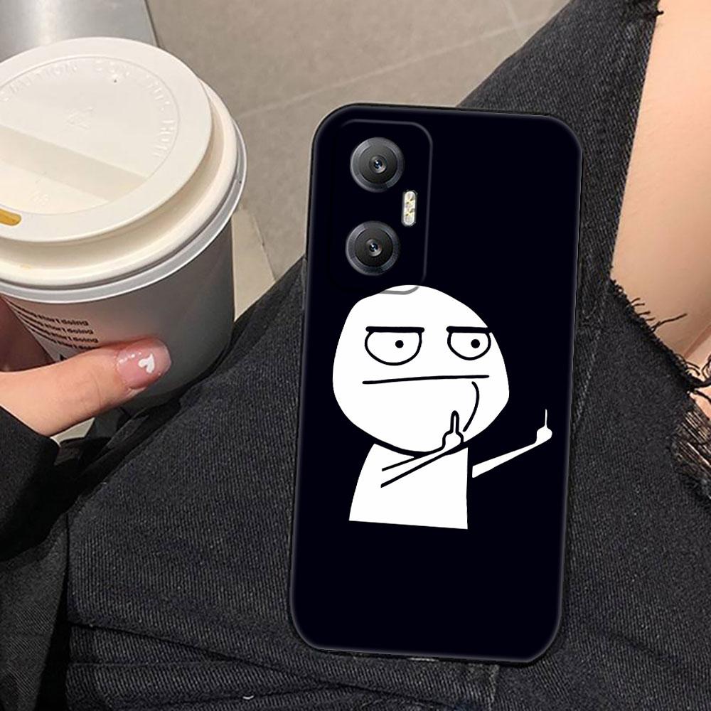 Cartoon Cute Funny Man Cover Phone Case For Infinix HOT 60 50 10 10I 10S 11 12 12I 20I 20S 30I ZERO X 20 30 40 Silicone Case