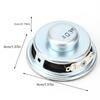 2  3W 4 Ohms , Haut-parleur Stéréo 4cm 2 haut-parleurs de haute qualité Klaxon de haut-parleur   un caoutchouc   pour   Amplificateur