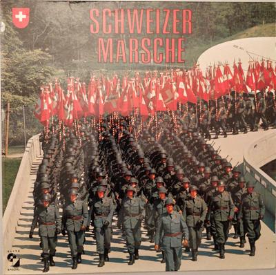 Płyta LP RÓŻNI - Marsze Szwajcarskie PLPS30119 Elite Special Szwajcaria Wojskowa Używana