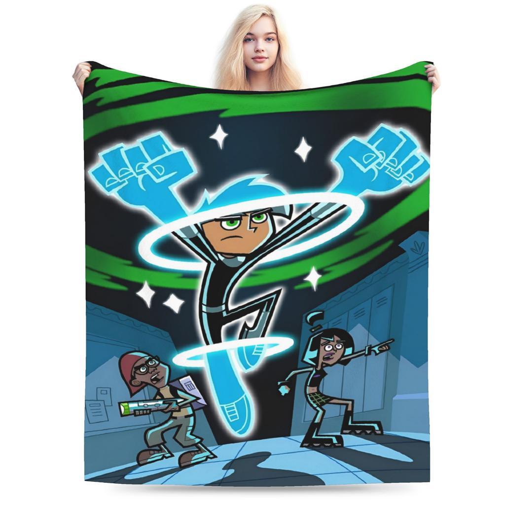 Cozy Dannys Phantoms Blanket Merch Sofa Decorative Blanket Throw Super Warm Flannel for Car