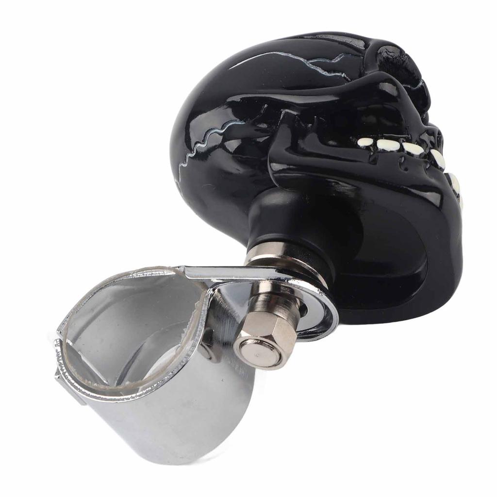 Skull Steering Wheel Knob Spinner Suicide Power Handle for Cars Trucks Tractors Boats