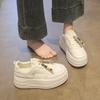 Thick-soled versatile little white shoes women's 2025 new early autumn models women's popular soft-soled non-slip, lightweight and not tired footb