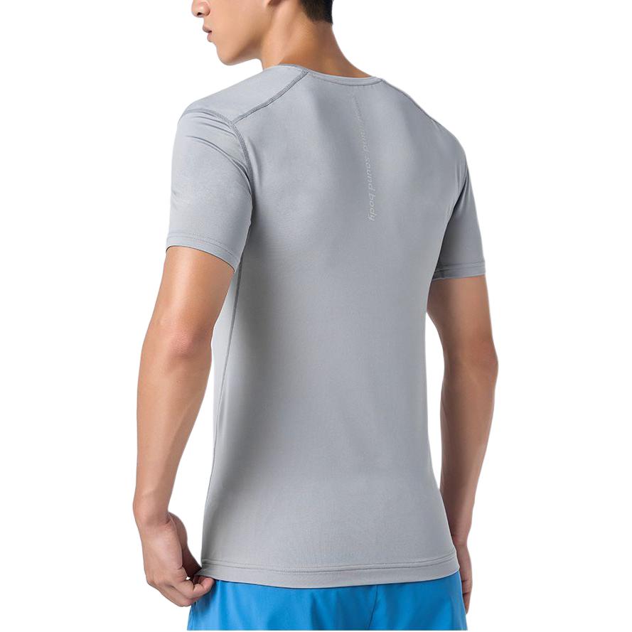 Asics Outdoor Casual Sports Stretch Round Neck Pullover Short Sleeve Raglan T-Shirt Men Tops Dark-Gray 2031C451-020