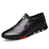 Men Casual Shoes  Brand Mens Loafers Moccasins Breathable Slip On Black Driving Shoes Big Size667